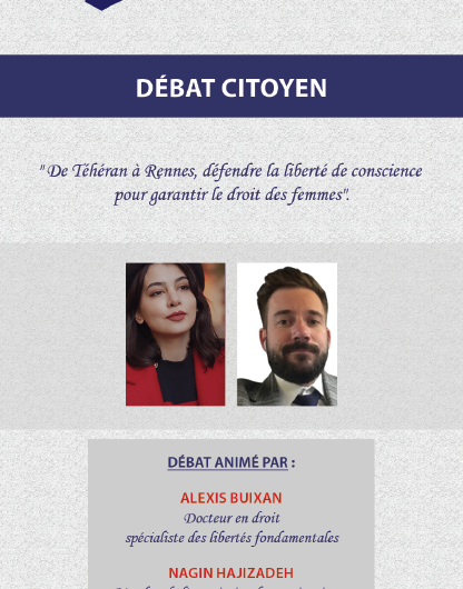 Le 10 mars à 18h30, débat citoyen , le jeu de paume à Rennes